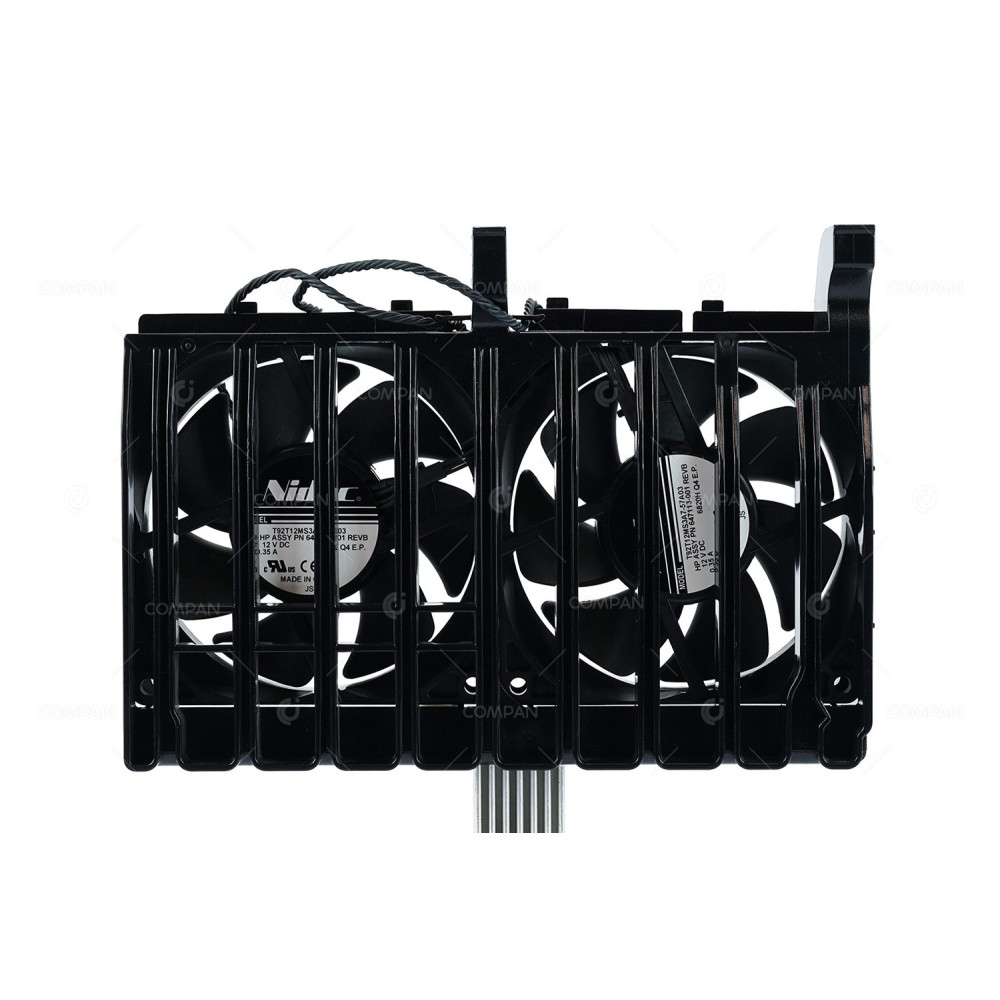 530551-002 HP FRONT DUAL FAN AND BRACKET ASSEMBLY FOR HP Z800 Z820 Z840